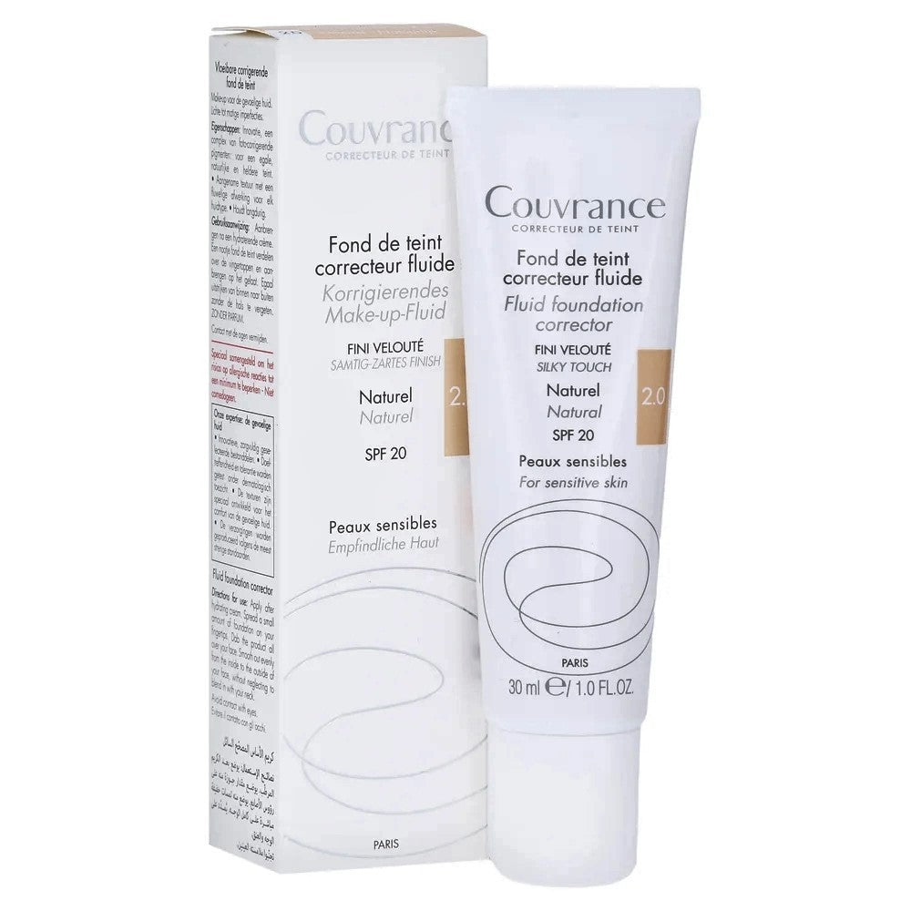 Avène COUVRANCE Korrigierendes Make-Up-Fluid Natürlich 2.0 (30ml)