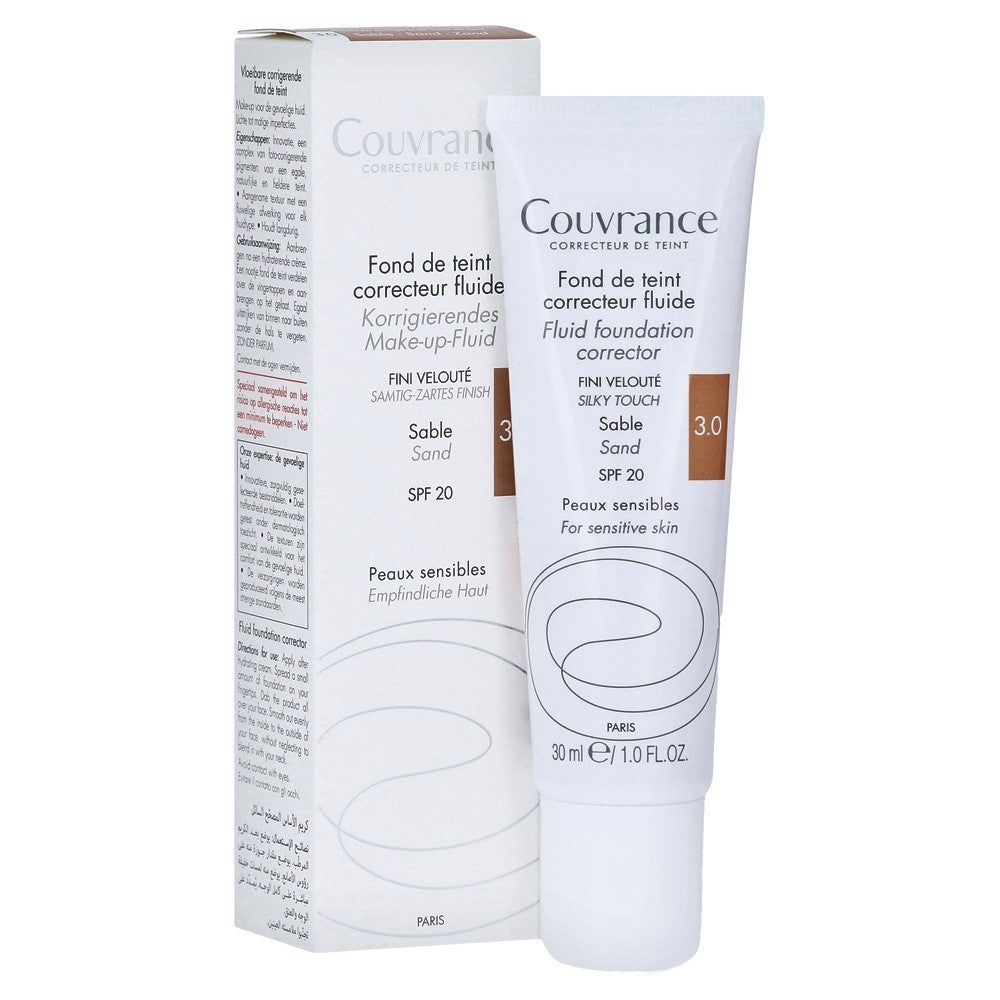 Avène COUVRANCE Korrigierendes Make-Up-Fluid Sand 3.0 (30ml)