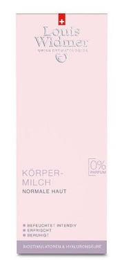 Louis Widmer Latte corpo senza profumo (200ml)