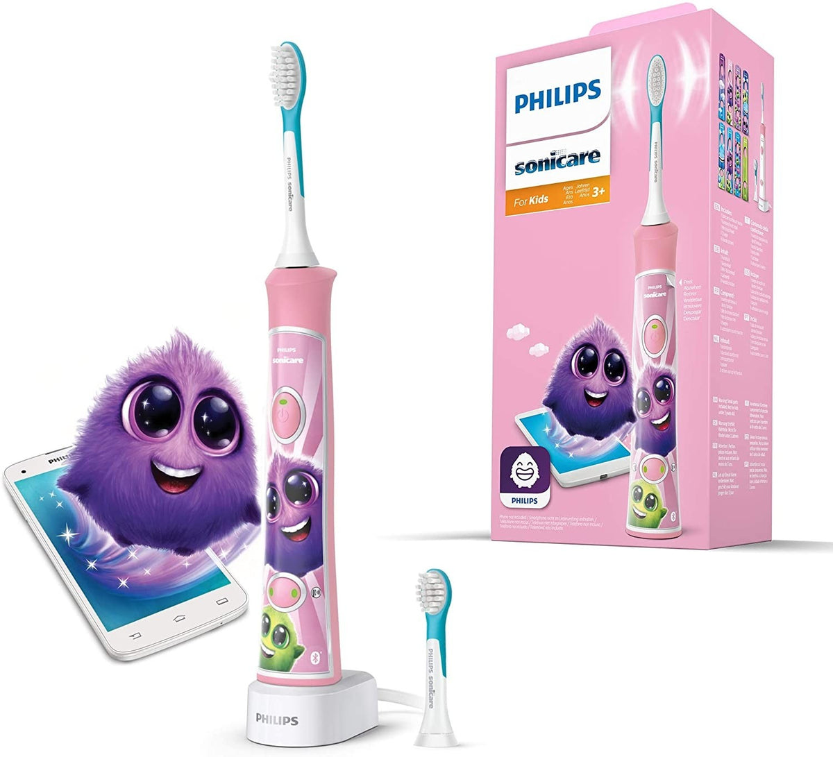 PHILIPS Sonicare For Kids Elektrische Zahnbürste (1 Stk)