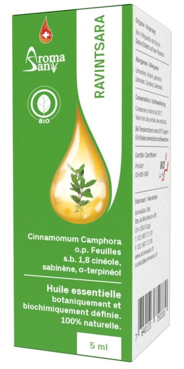 AromaSan Ravintsara Bio Ätherisches Öl (5ml)