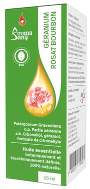 AromaSan Rosengeranie Bourbon Bio Ätherisches Öl (15ml)