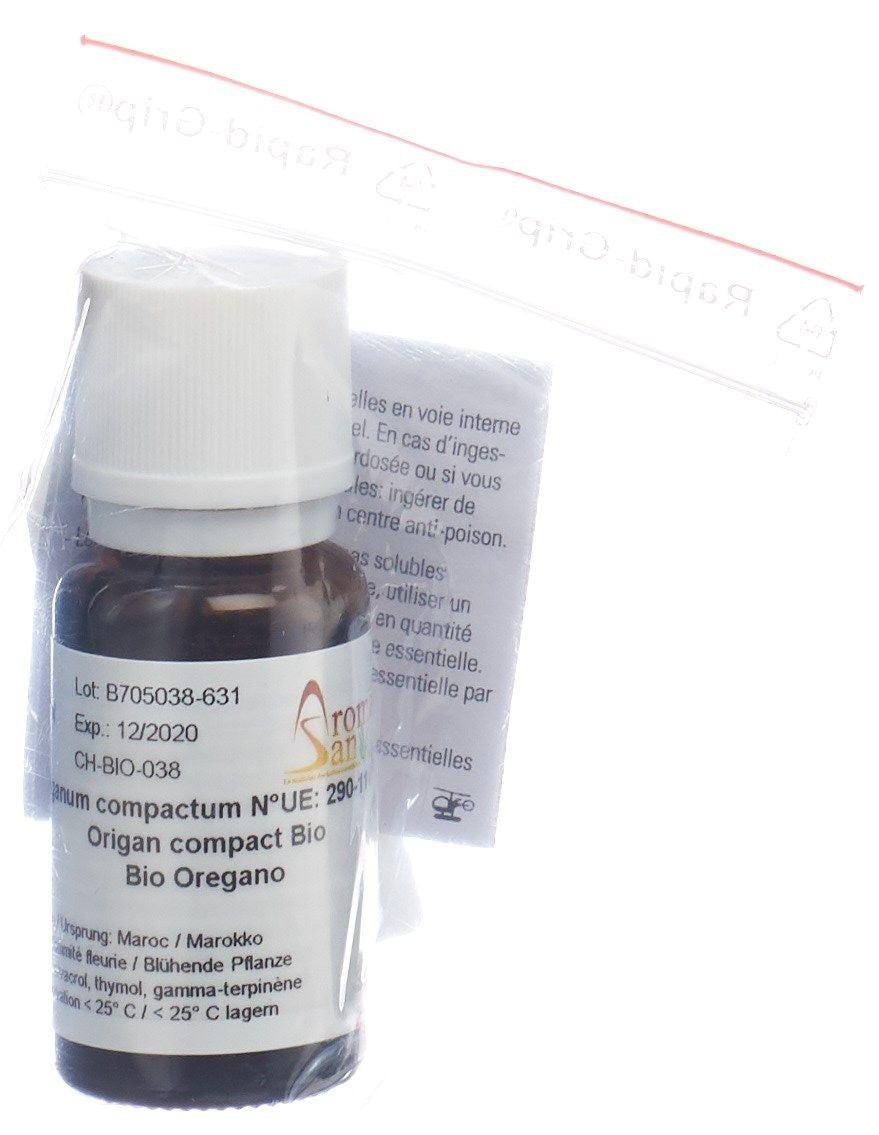 AromaSan Oregano Bio Ätherisches Öl (15ml)