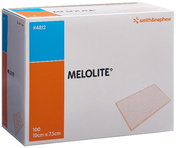 Melolite Compressa per ferite 10cmx7.5cm (100 pz)