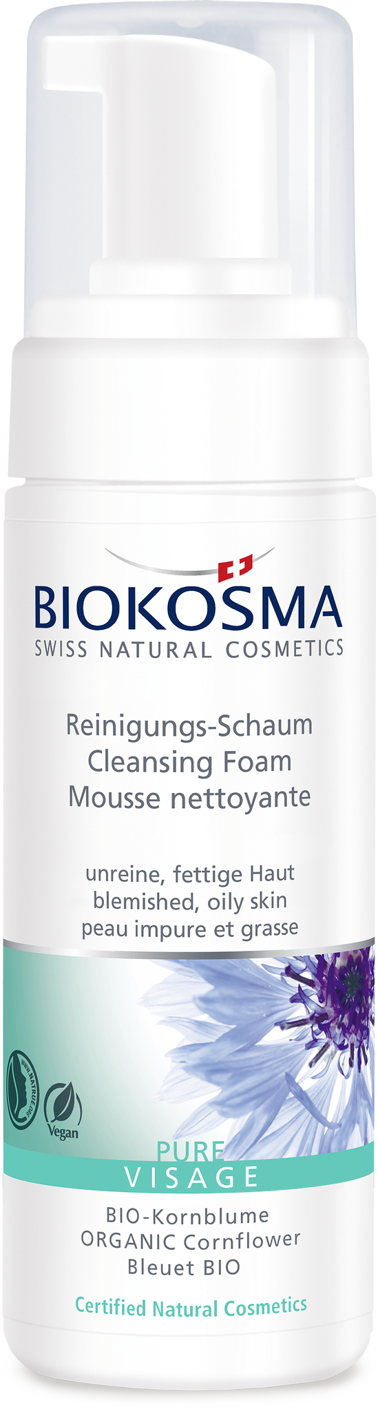 Biokosma Pure Visage Reinigungs-Schaum (150ml)
