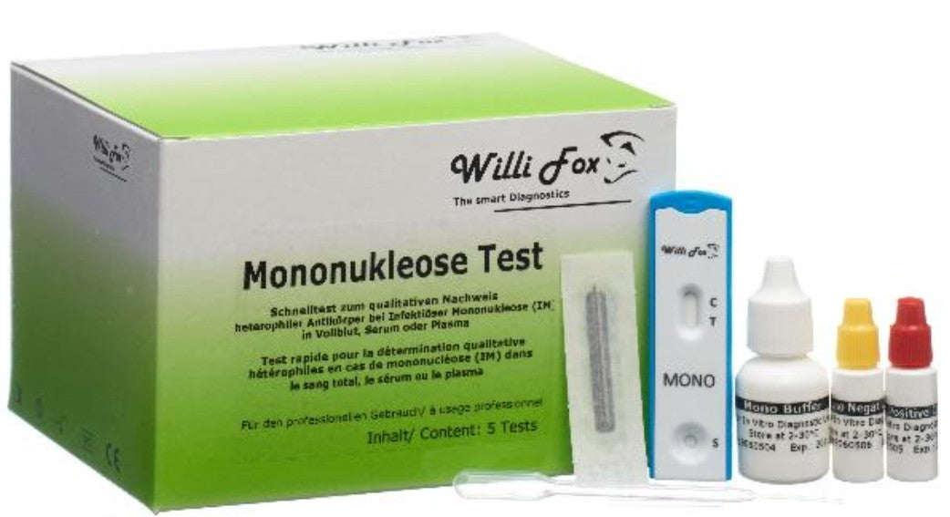 Willi Fox Mononukleose Test (5 Stk)