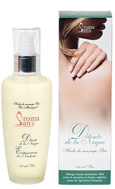 AromaSan Bio Massageöl Entspannung des Nacken (120ml)
