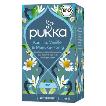 Pukka Kamille, Vanille & Manuka Honig Bio Tee (20 Stk)