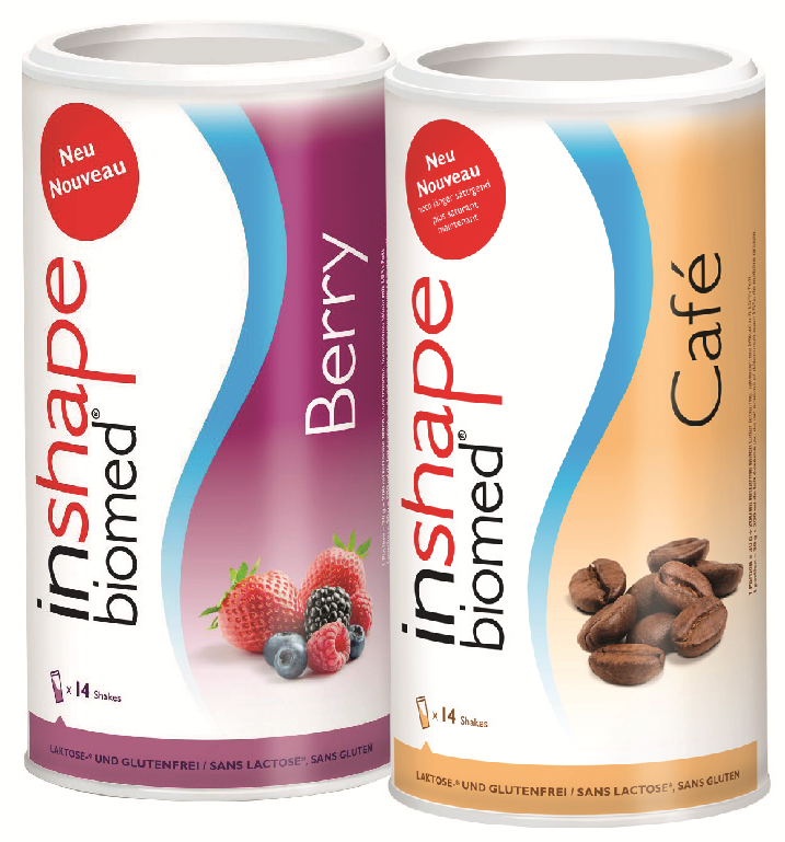 InShape Biomed Berry & Café Kombi (2x420g)