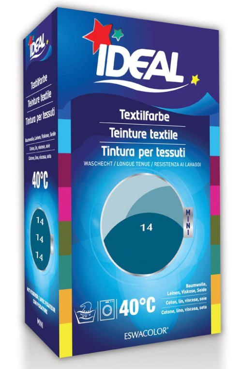 IDEAL Textilfarbe Petrol 14 Mini (200g)