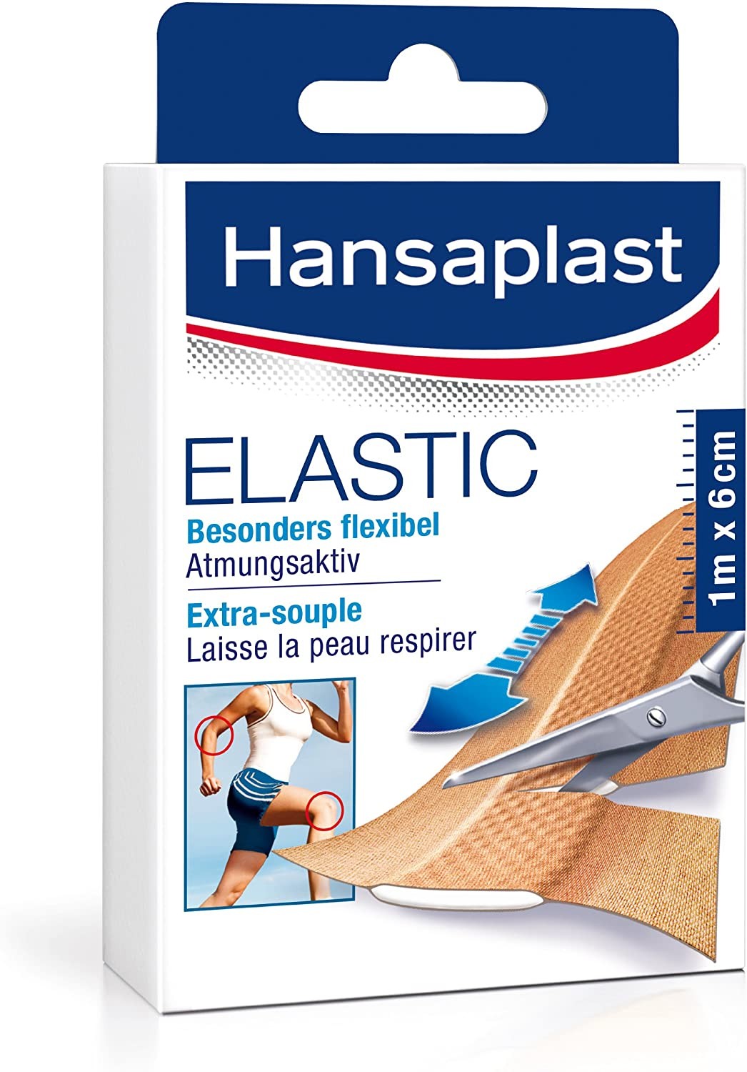 Hansaplast Elastic Meter (1m x 6cm)