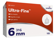 Ago BD Ultra-Fine Pen 31G 0,25x6 mm (105 pezzi)