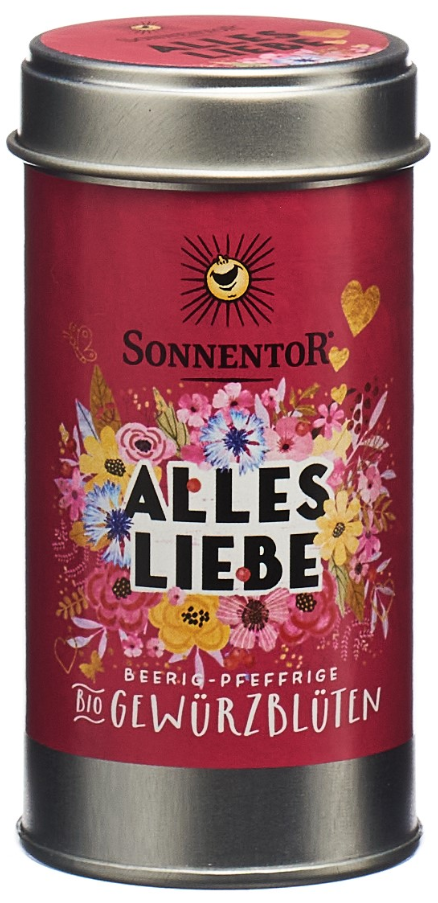 Sonnentor Alles Liebe Bio-Gewürz-Blüten-Mischung Streudose (28g)