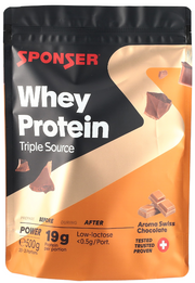 SPONSER Whey Triple Source Protein al cioccolato (500 g)