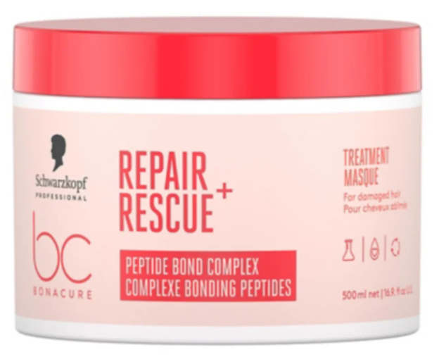 Trattamento Schwarzkopf Bonacure Repair Rescue per capelli danneggiati (500ml)