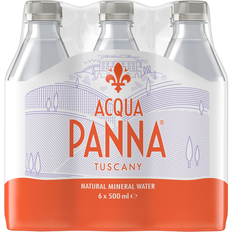 Acqua Panna Mineralwasser ohne Kohlensäure (6x500ml)