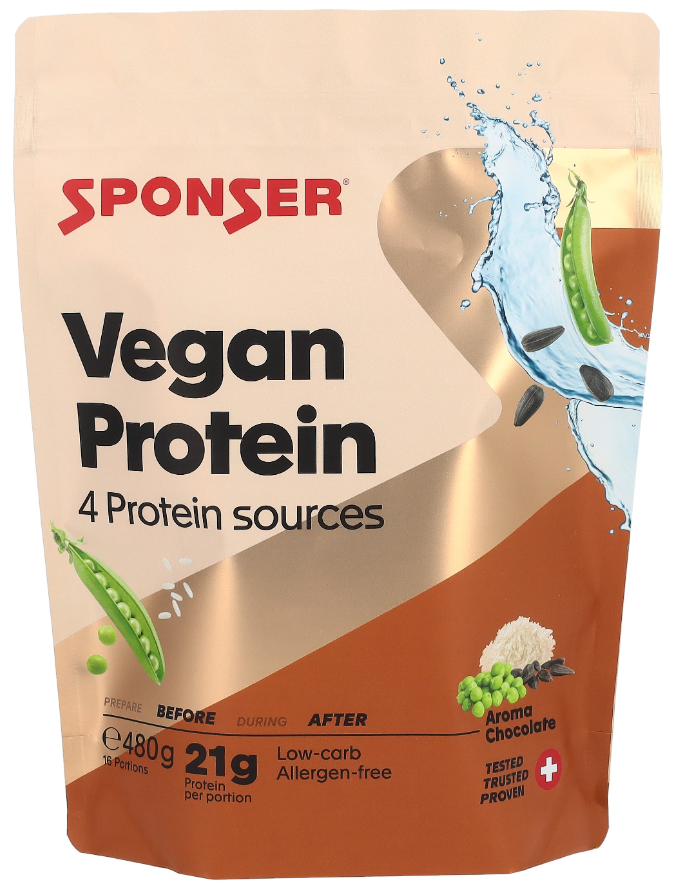 SPONSER Vegan Protein Chocolate (480g)