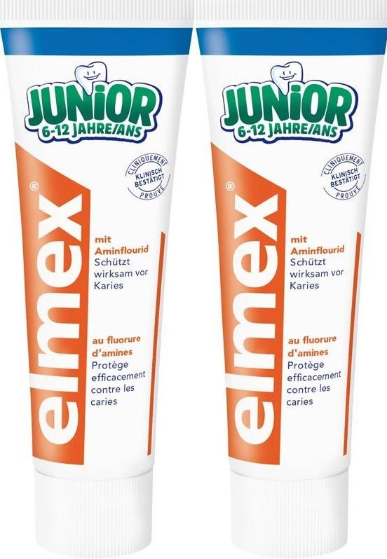 Elmex Junior Zahnpasta Duo (2x75 ml)