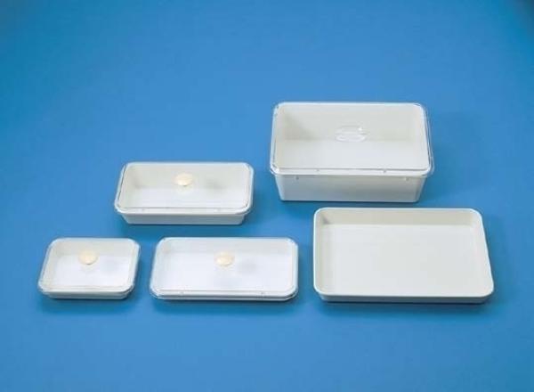 SEMADENI Plateau en plastique 29x16x3.5cm mélamine blanc (1 pce)