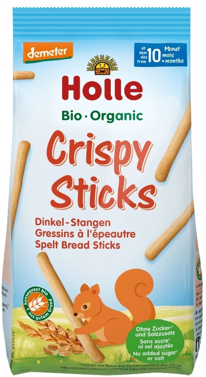 Holle Crispy Sticks Dinkel-Stangen BIO (80g)