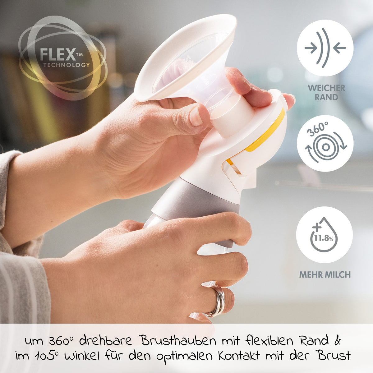 Medela Elektronische Doppel-Milchpumpe Swing Maxi (1 Stk)