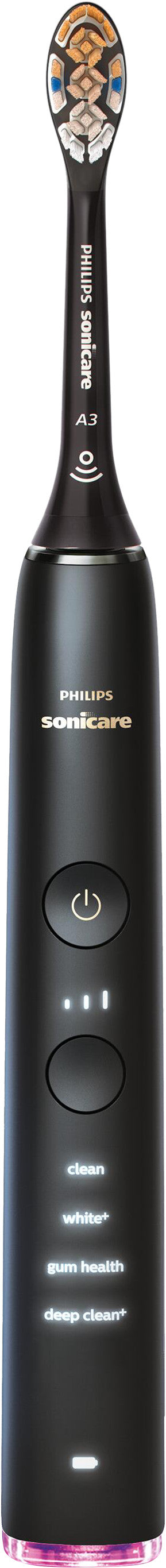 Philips Sonicare DiamondClean 9000 elektrische Schallzahnbürste HX9914/57 Duo Schwarz und Roségold (1 Set)