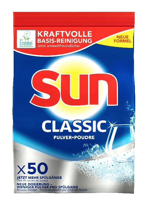 Sun Classic Geschirrspüler Pulver Refill Regular (950g)