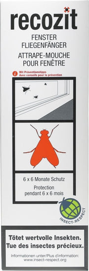Recozit Fenster Fliegenfänger (6 Stk)