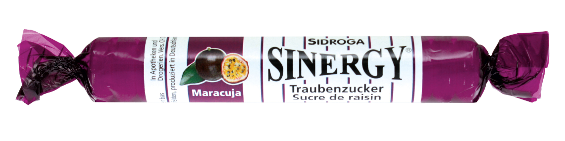 SINERGY Traubenzucker Maracuja (15x40g)