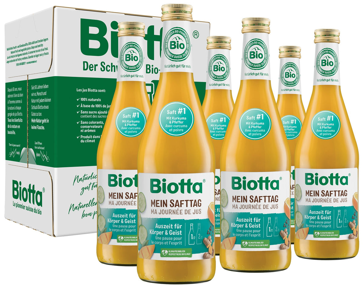 Biotta Mein Safttag Nr. 1 (6x500ml)