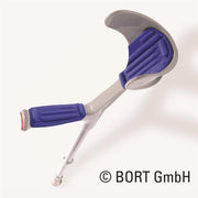 Bort Coussinets pour cannes anglaises bleu (1 paire)
