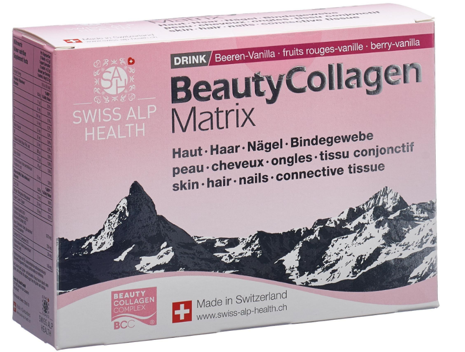 Swiss Alp Health Beauty Collagen Beeren Drink (25 Beutel)