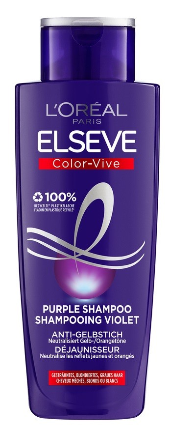L'Oréal Elsève Color Vive Purple Shampoo Anti Gelbstich (200ml)