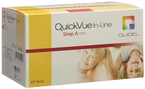 QuickVue In-Line Strep A Test (25 tests)