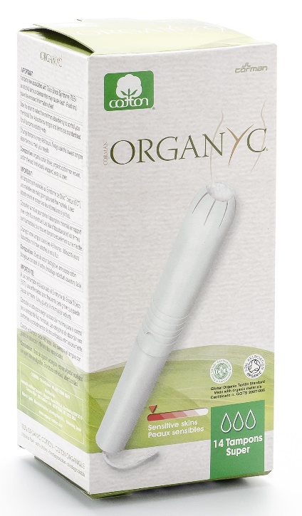ORGANYC Tampons Super Mit Applikator (14 Stk)