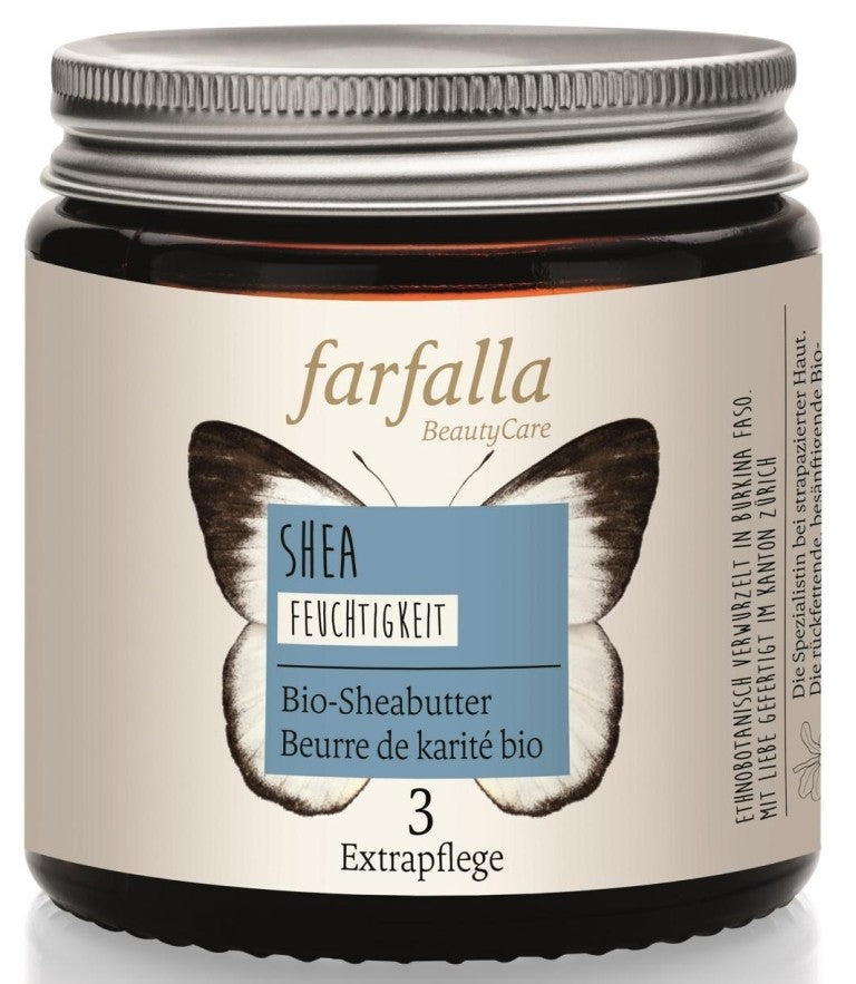 Farfalla BeautyCare SHEA FEUCHTIGKEIT Bio-Sheabutter (100ml)