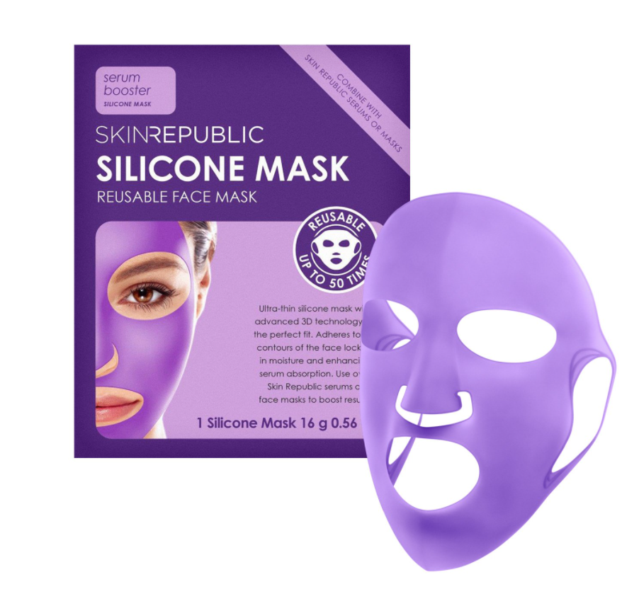 Skin Republic Reusable Silicone Mask (1 Stk)