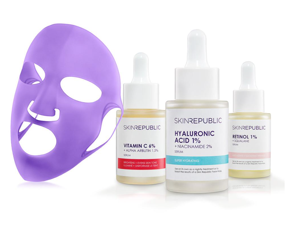 Skin Republic Reusable Silicone Mask (1 Stk)