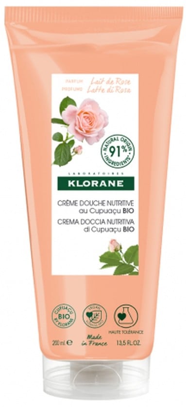 KLORANE Duschgel Rosenmilch (200ml)