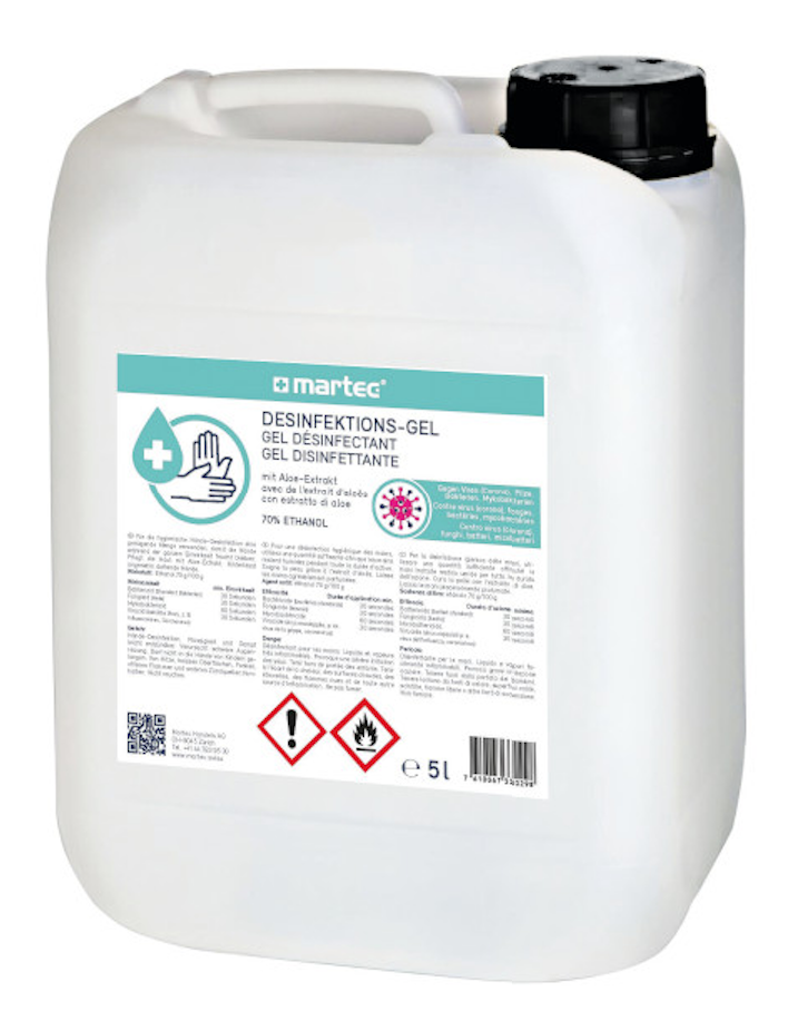 Martec Hände-Desinfektions-Gel (5000ml)