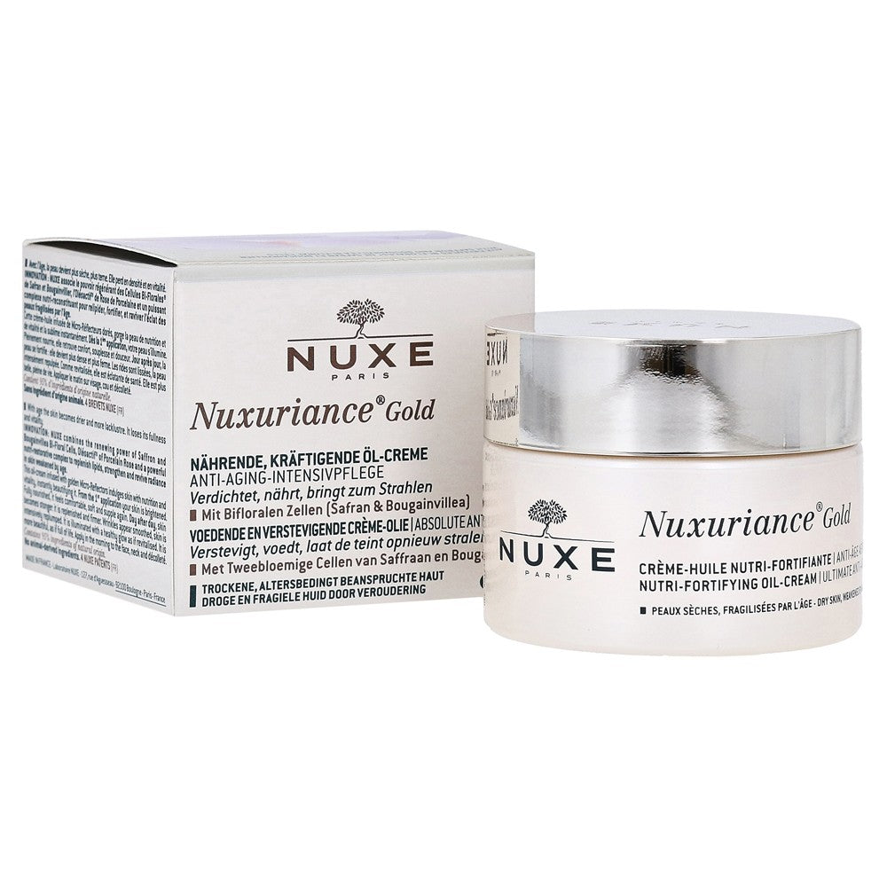 NUXE Nuxuriance Gold Nährende & Kräftigende Öl-Creme (50ml)