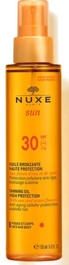NUXE SUN BRÄUNUNGS-ÖL SPF30 Face & Body (150ml)