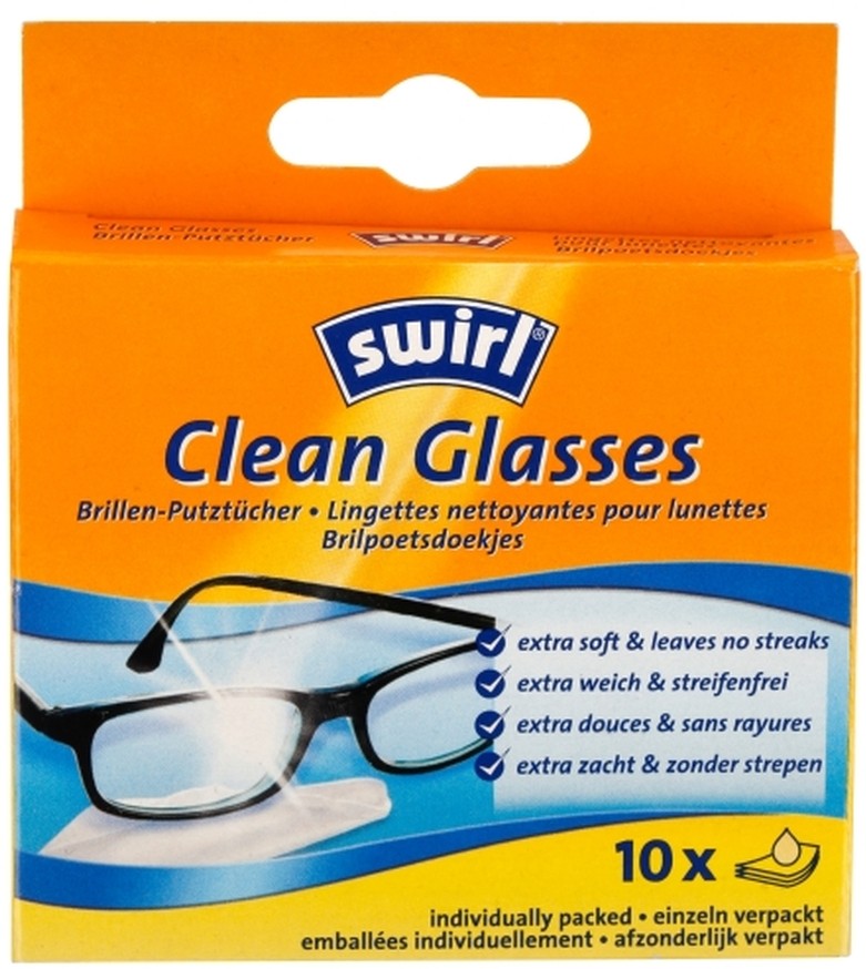 Swirl Clean Glasses Brillen-Putztücher (10 Stk)