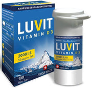 LUVIT VITAMIN D3 Mini-Tabs 2000 I.E. (100 Stk)