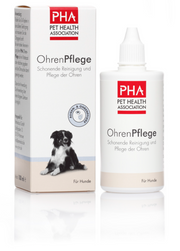 PHA OhrenPflege Tropfen für Hunde (100ml)