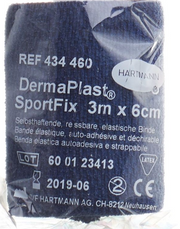 DermaPlast SportFix 6cmx4m blau (1 Stk)