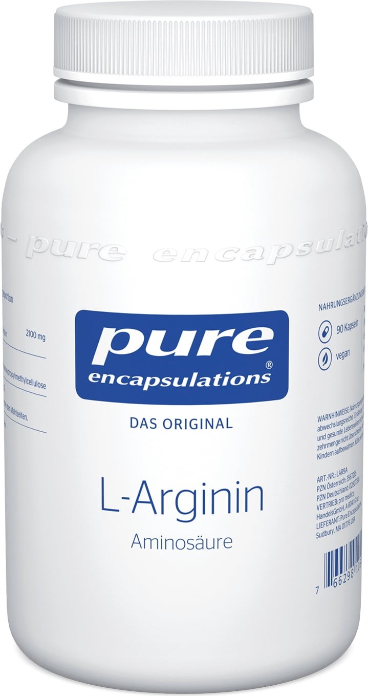 Pure Encapsulations L-Arginin Kapseln (90 Stk)