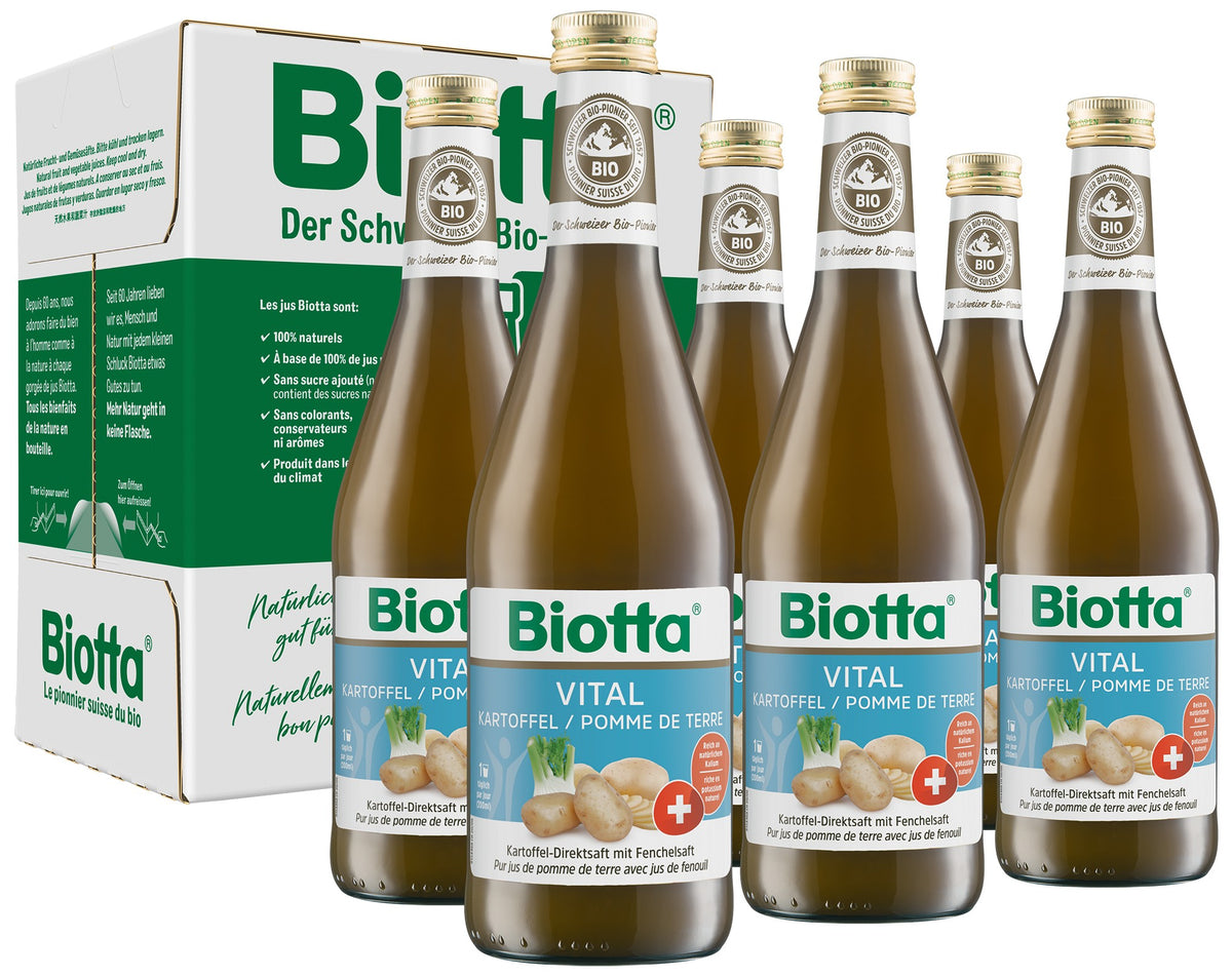 Biotta Vital Bio Kartoffel (6x5dl)