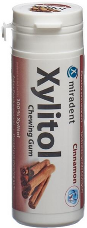 miradent Xylitol Kaugummi Zimt (30 Stk)