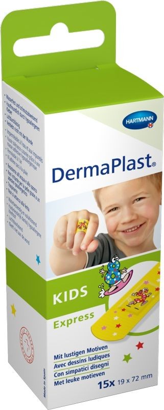 DermaPlast Kids Express Strips 19x72mm (15 Stk)